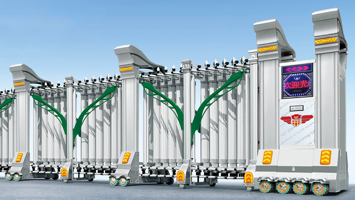 630雄師系列電動伸縮門展示圖 630雄師系列電動伸縮門展示圖